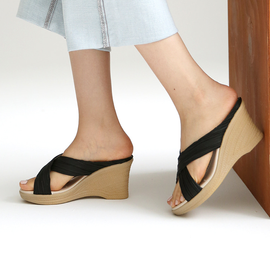 [GIRLS GOOB] Women's Comfortable Fashion Loafers, Flip-flops, Cowhide - Made in KOREA